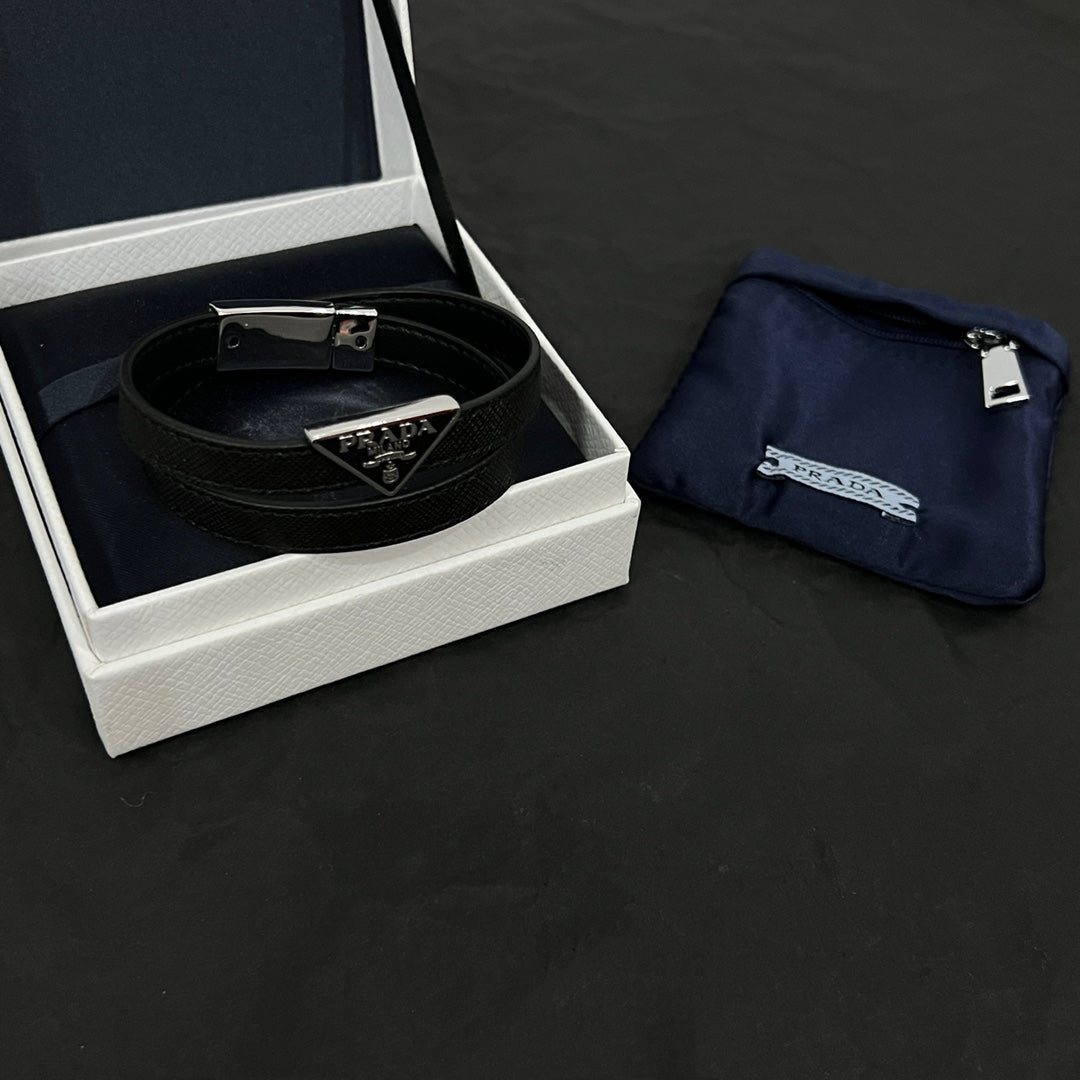 Prada Leather Bracelet