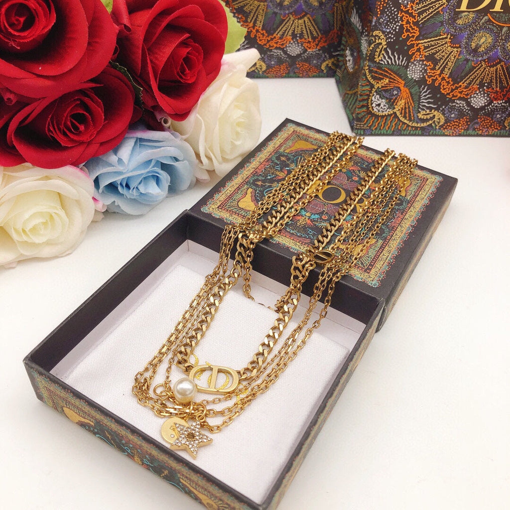 Dior Multi Layer Necklace