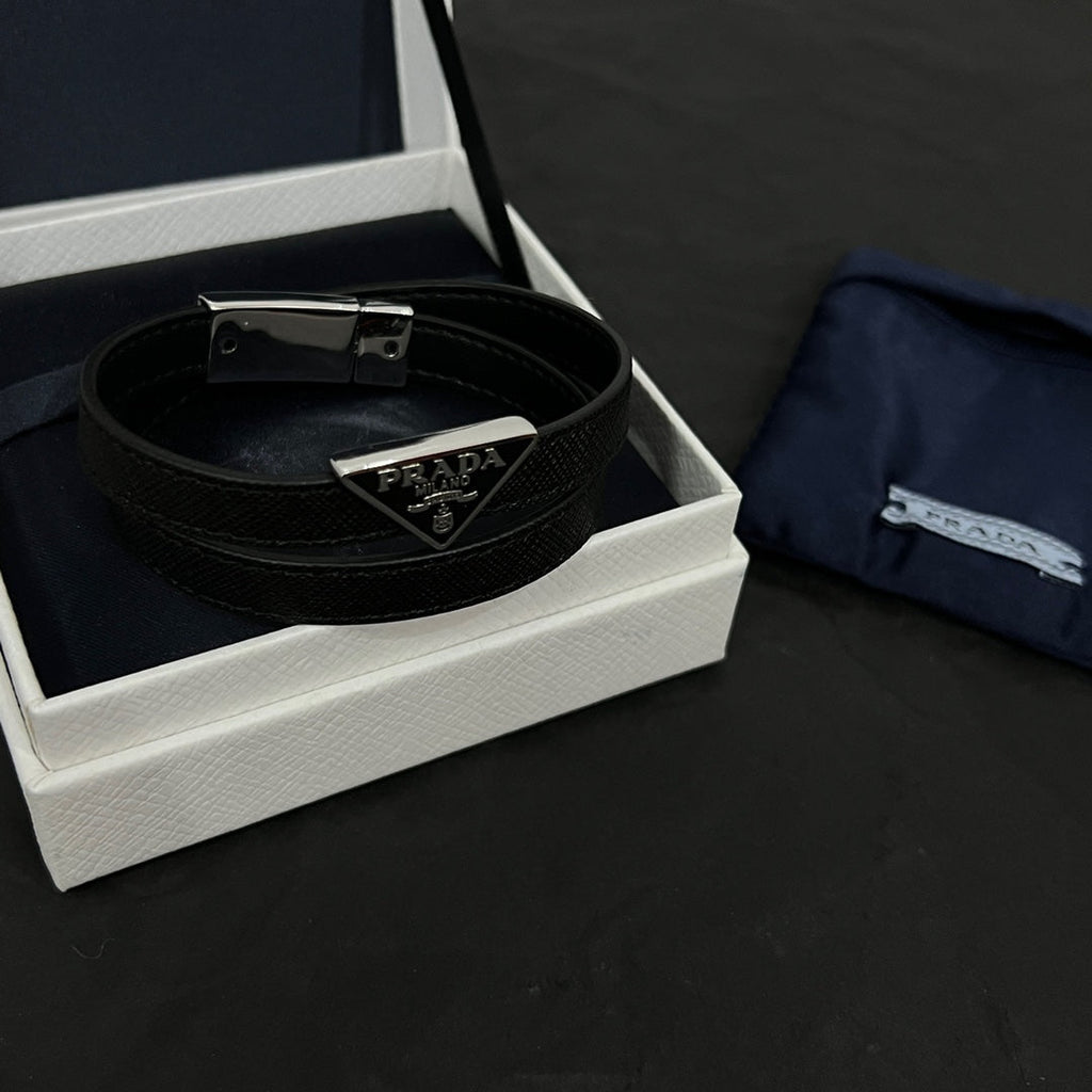 Prada Leather Bracelet