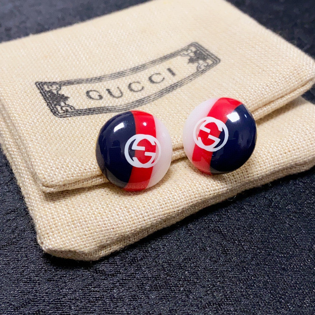 Gucci Double G Color Earrings - 18K Yellow Gold