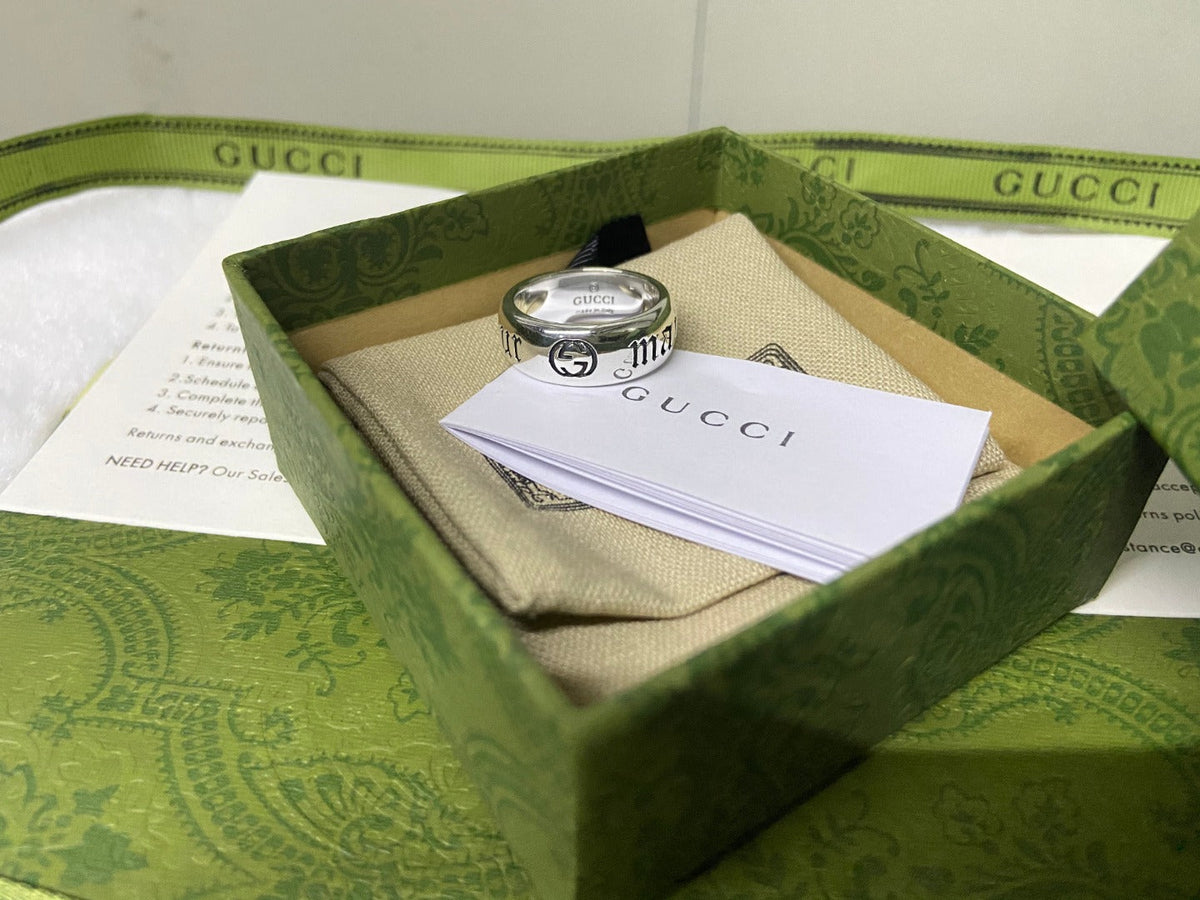 Gucci Double G Maison de l'Amour Ring