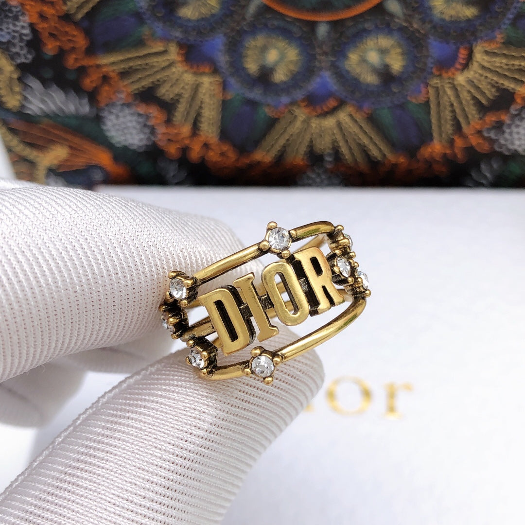 Dior Vintage Ring - 18K Yellow Gold