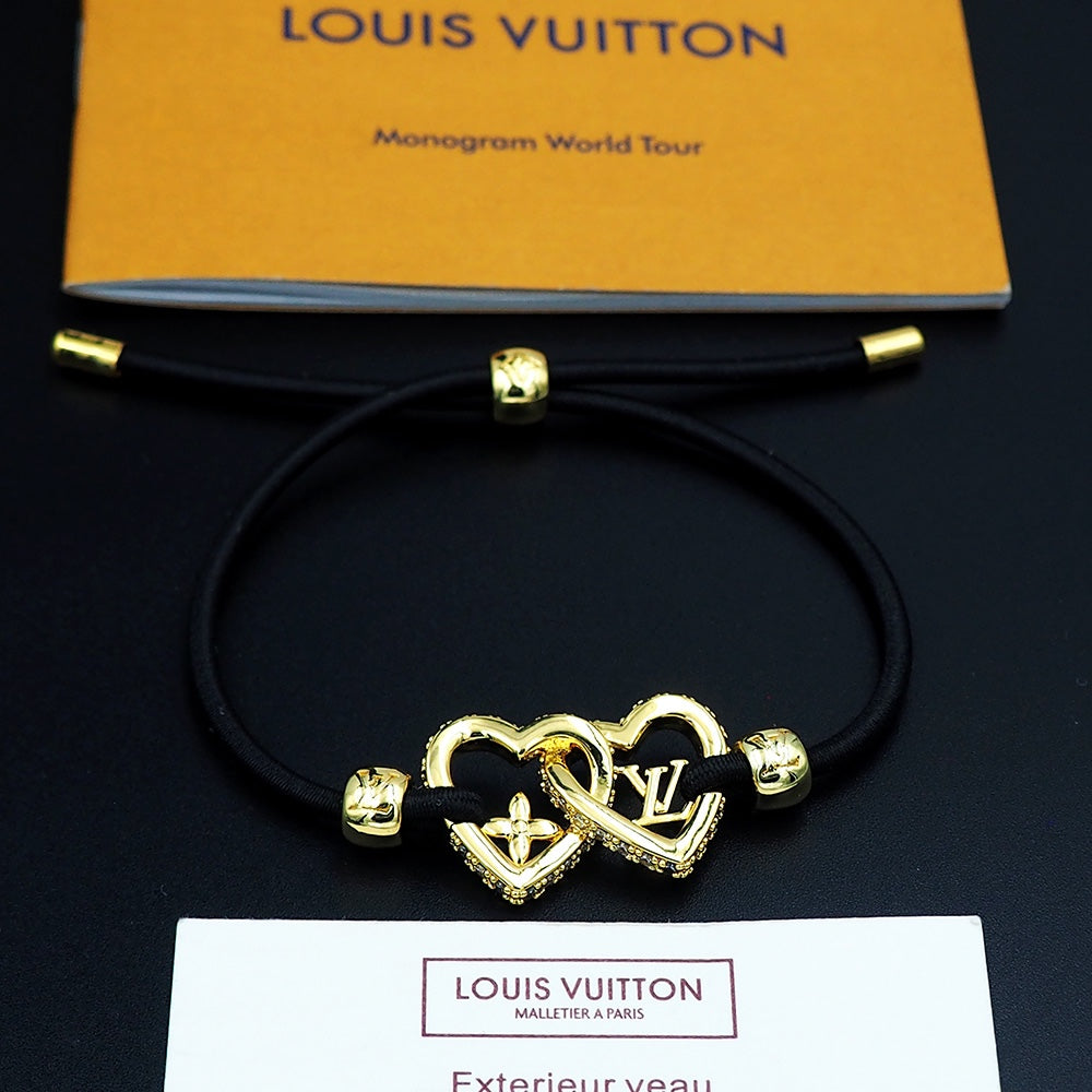 Louis Vuitton My Love Black Bracelet