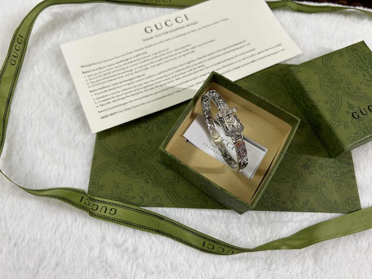 Gucci Double G Garden Bracelet