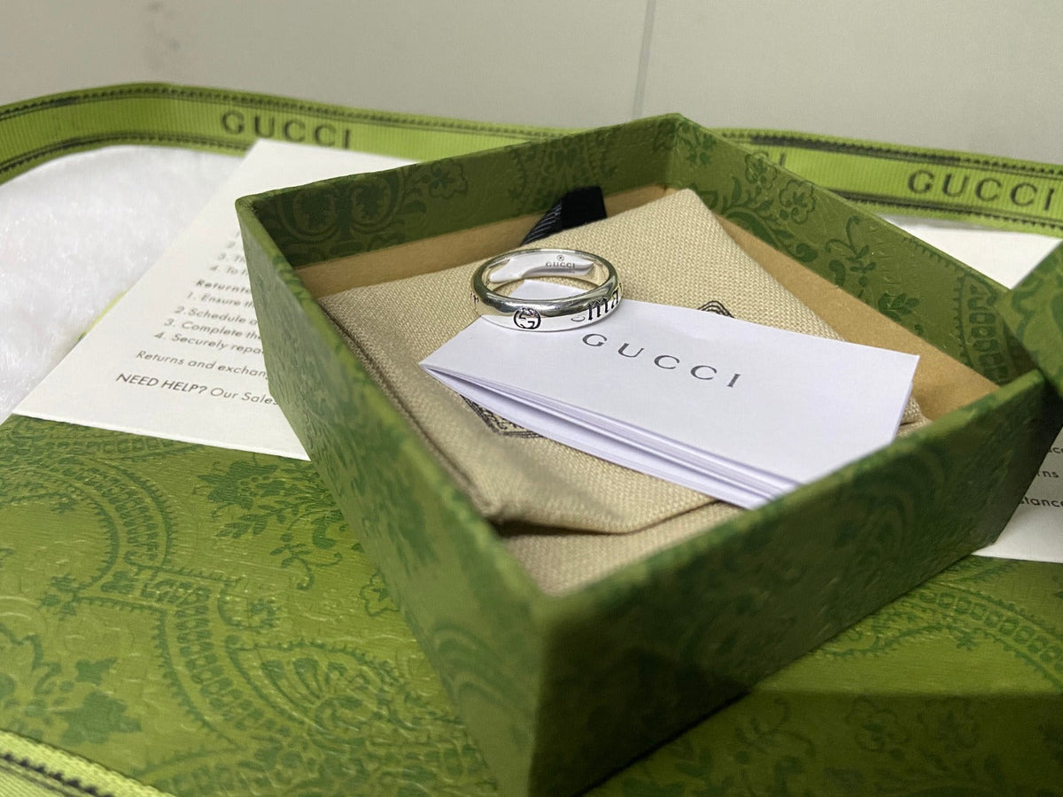 Gucci Double G Maison de l'Amour Ring