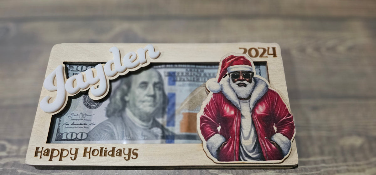 Personalized Graduation and Holiday Cash Gift Holder