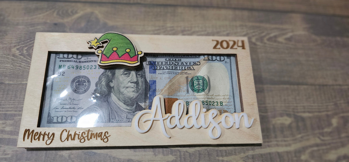 Personalized Graduation and Holiday Cash Gift Holder